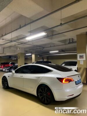 Tesla Model 3 Performance 2020 года из Южной Кореи