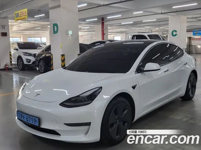 Tesla Model 3 LONG RANGE 2022 года из Кореи