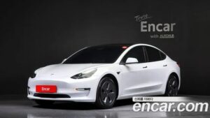 Tesla Model 3 LONG RANGE 2022 года из Южной Кореи