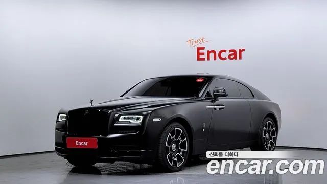 Rolls-Royce Wraith 6.6 Black Badge 2020 года из Кореи