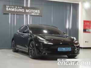 Tesla Model 3 Performance 2020 года из Южной Кореи