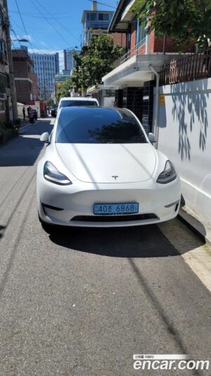 Tesla Model Y Standard RANGE 2021 года из Южной Кореи
