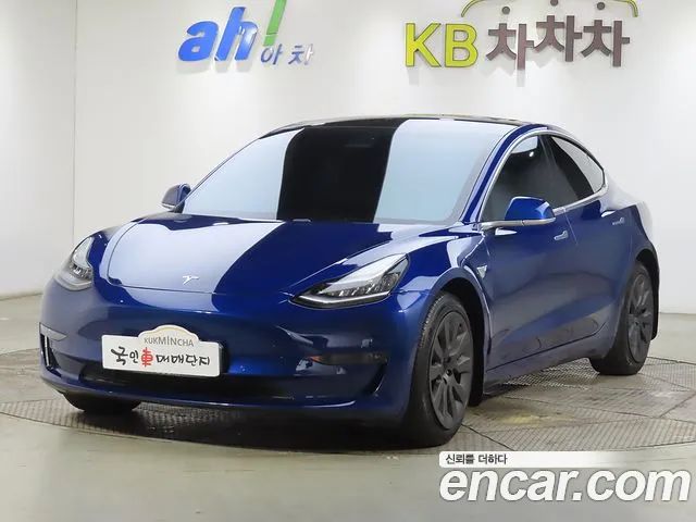 Tesla Model 3 LONG RANGE 2020 года из Кореи