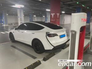 Tesla Model Y Standard RANGE 2021 года из Южной Кореи