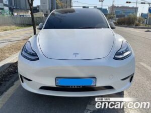 Tesla Model Y Standard RANGE 2021 года из Южной Кореи