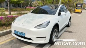 Tesla Model Y Standard RANGE 2021 года из Южной Кореи