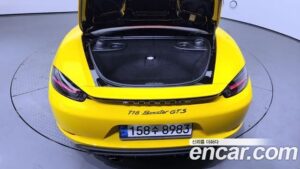 Porsche 718 4.0 GTS 2021 года из Южной Кореи