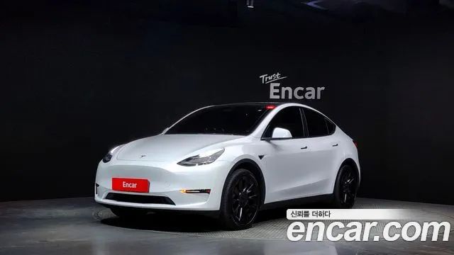 Tesla Model Y Standard RANGE 2021 года из Кореи