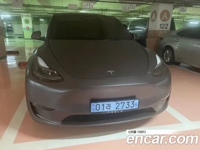 Tesla Model Y Performance 2021 года из Кореи