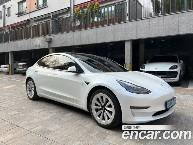 Tesla Model 3 LONG RANGE 2021 года из Кореи