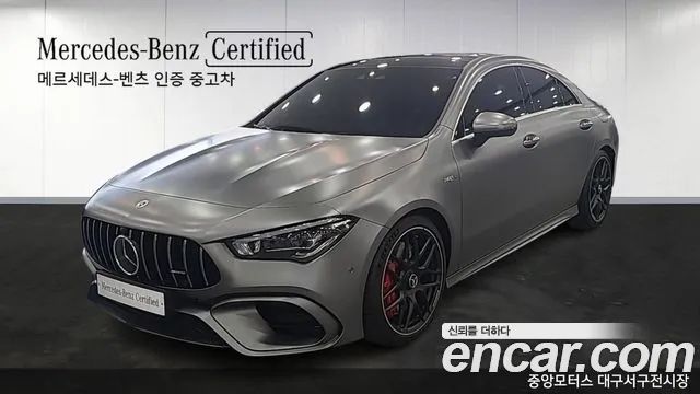 Mercedes-Benz CLA-Class AMG CLA 45 S 4MATIC+ 2022 года из Кореи