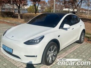 Tesla Model Y LONG RANGE 2021 года из Южной Кореи