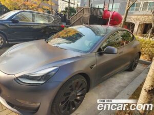 Tesla Model 3 Performance 2021 года из Южной Кореи