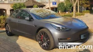 Tesla Model 3 Performance 2021 года из Южной Кореи