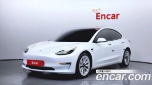 Tesla Model 3 LONG RANGE 2021 года из Южной Кореи