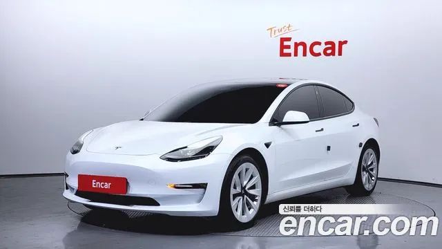 Tesla Model 3 LONG RANGE 2021 года из Кореи