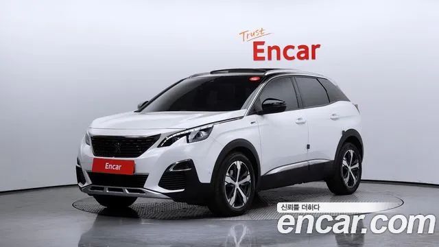 Peugeot 3008 2.0 BlueHDi GT 2021 года из Кореи