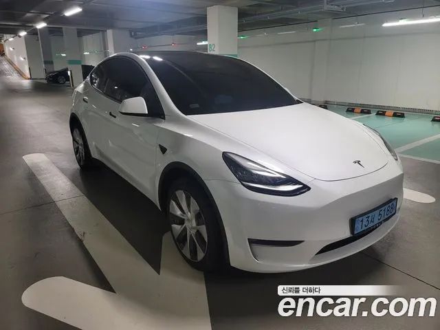 Tesla Model Y LONG RANGE 2021 года из Кореи