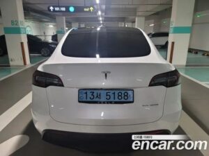 Tesla Model Y LONG RANGE 2021 года из Южной Кореи
