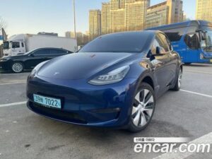 Tesla Model Y Standard RANGE 2022 года из Южной Кореи