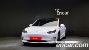 Tesla Model 3 LONG RANGE 2021 года из Южной Кореи