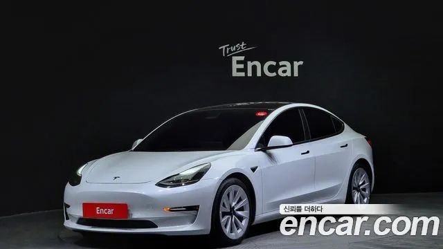 Tesla Model 3 LONG RANGE 2021 года из Кореи
