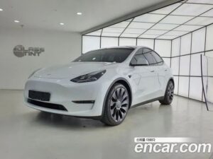 Tesla Model Y Performance 2021 года из Южной Кореи