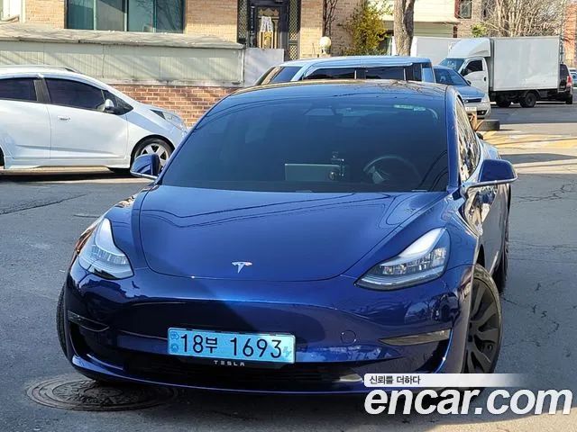 Tesla Model 3 LONG RANGE 2020 года из Кореи