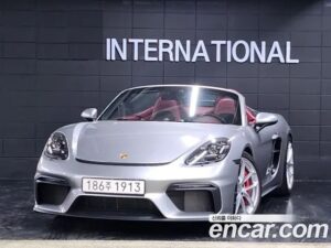 Porsche 718 4.0 SPYDER 2021 года из Южной Кореи