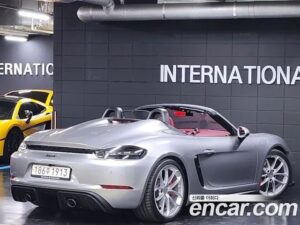 Porsche 718 4.0 SPYDER 2021 года из Южной Кореи