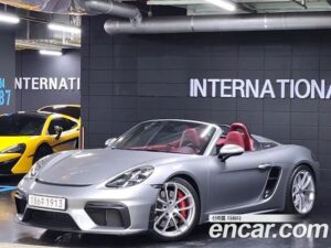 Porsche 718 4.0 SPYDER 2021 года из Южной Кореи