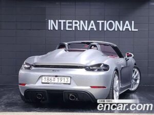 Porsche 718 4.0 SPYDER 2021 года из Южной Кореи