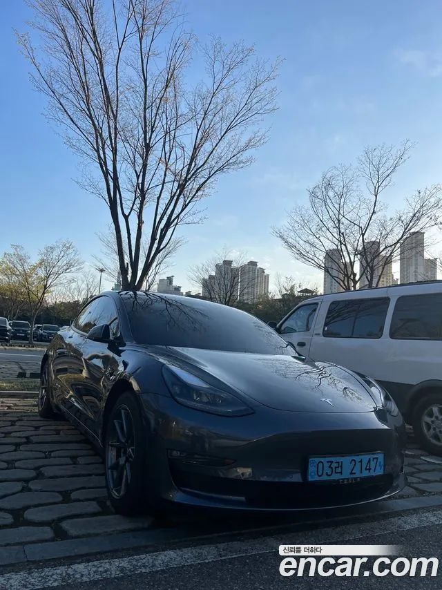 Tesla Model 3 LONG RANGE 2021 года из Кореи