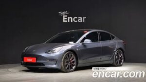 Tesla Model 3 Performance 2020 года из Южной Кореи