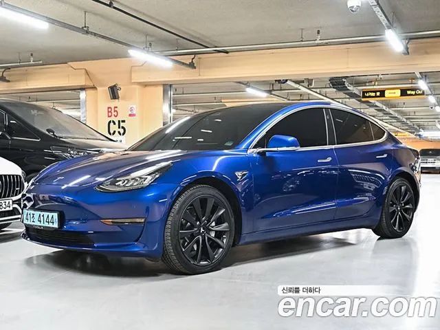 Tesla Model 3 LONG RANGE 2020 года из Кореи