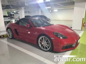 Porsche 718 4.0 GTS 2021 года из Южной Кореи