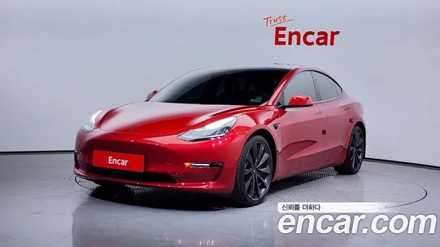 Tesla Model 3 Performance 2020 года из Кореи