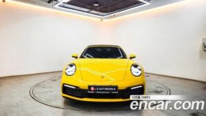 Porsche 911 CARRERA Cabriolet 2021 года из Южной Кореи