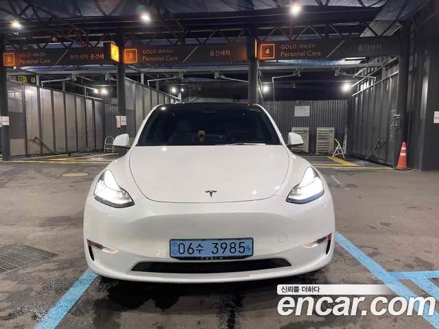 Tesla Model Y LONG RANGE 2021 года из Кореи