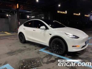 Tesla Model Y LONG RANGE 2021 года из Южной Кореи