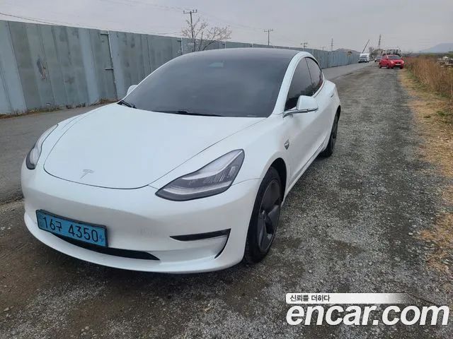 Tesla Model 3 Standard RANGE Plus 2020 года из Кореи
