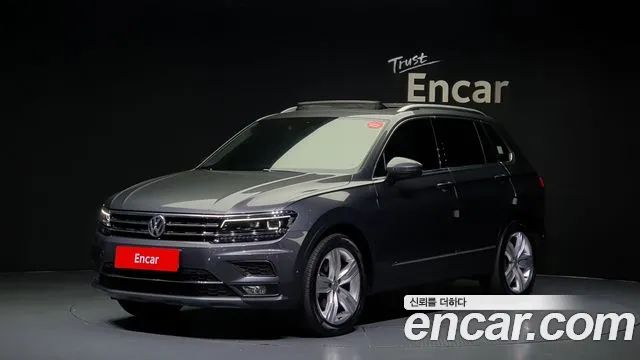 Volkswagen Tiguan 2.0 TDI 4motion Prestige 2020 года из Кореи