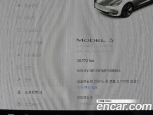 Tesla Model 3 LONG RANGE 2021 года из Южной Кореи