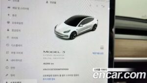 Tesla Model 3 LONG RANGE 2021 года из Южной Кореи