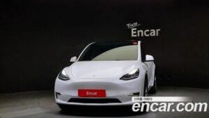 Tesla Model Y LONG RANGE 2021 года из Южной Кореи