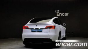 Tesla Model Y LONG RANGE 2021 года из Южной Кореи