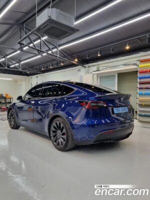 Tesla Model Y Performance 2022 года из Южной Кореи