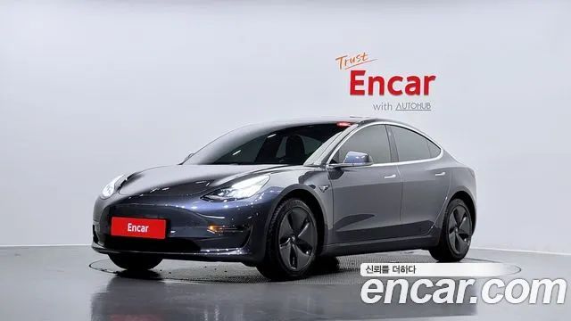 Tesla Model 3 Standard RANGE Plus 2020 года из Кореи