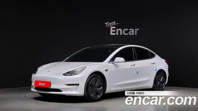 Tesla Model 3 Standard RANGE Plus 2020 года из Кореи