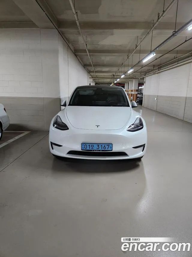 Tesla Model Y Standard RANGE 2021 года из Кореи